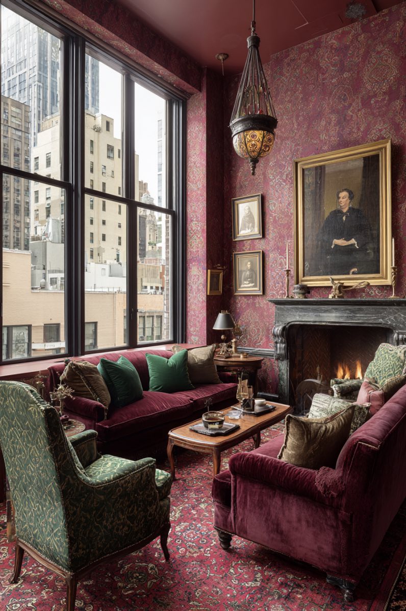 Vintage Drama with a Velvet Twist