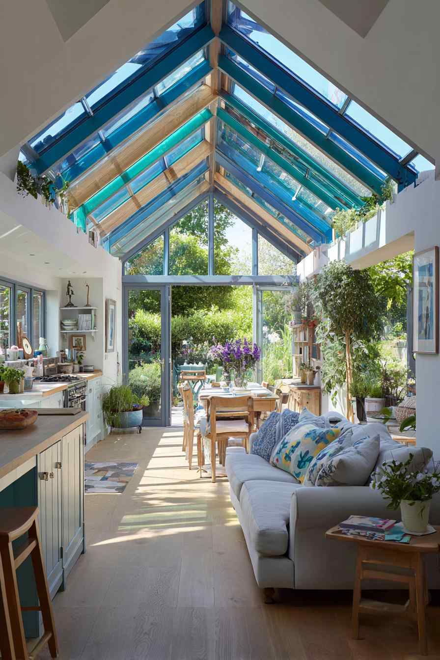 Blue-Skied Sophistication Indoors