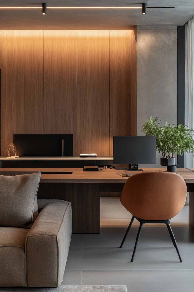 Dual-Sided Furniture Layout