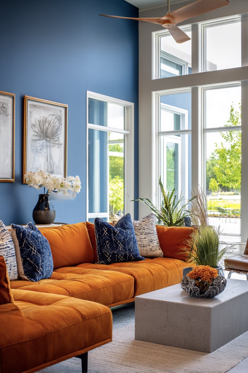 Bold Contrast, Cozy Impact