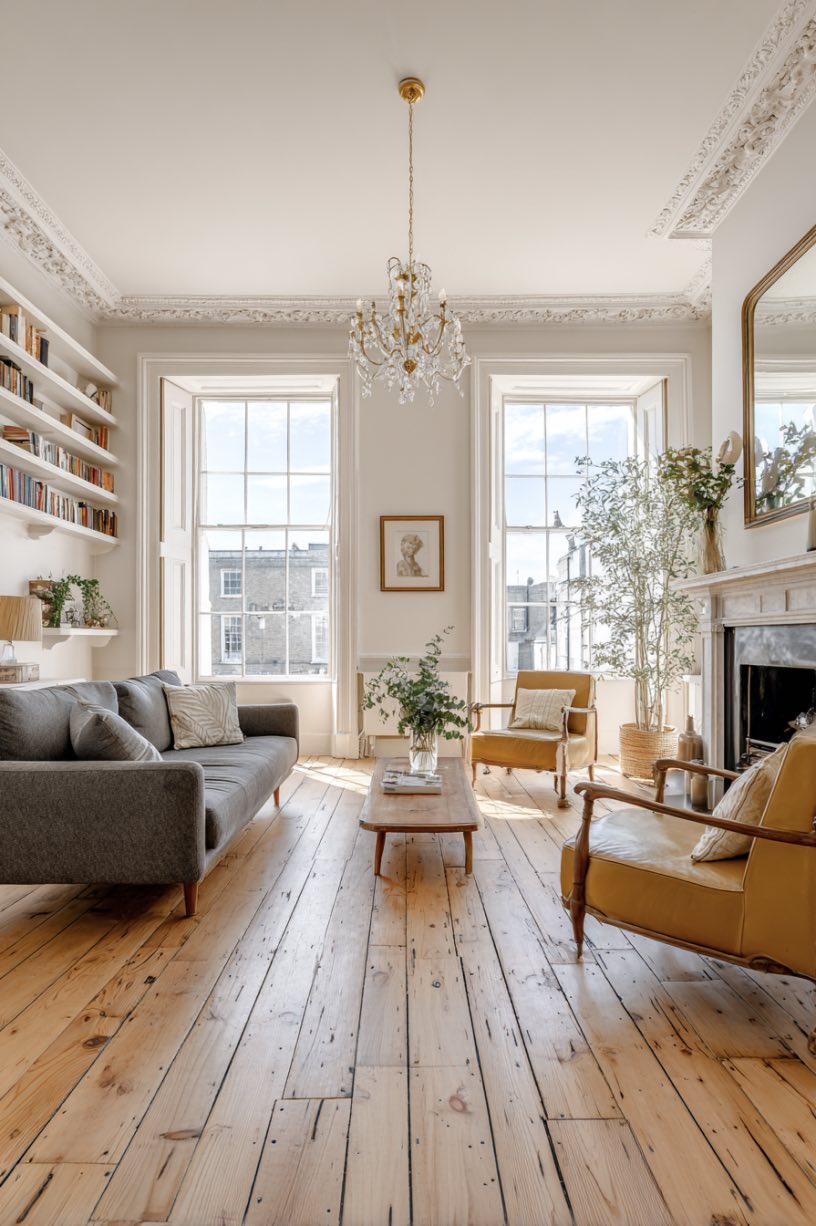 Sunlit Serenity with Antique Charm