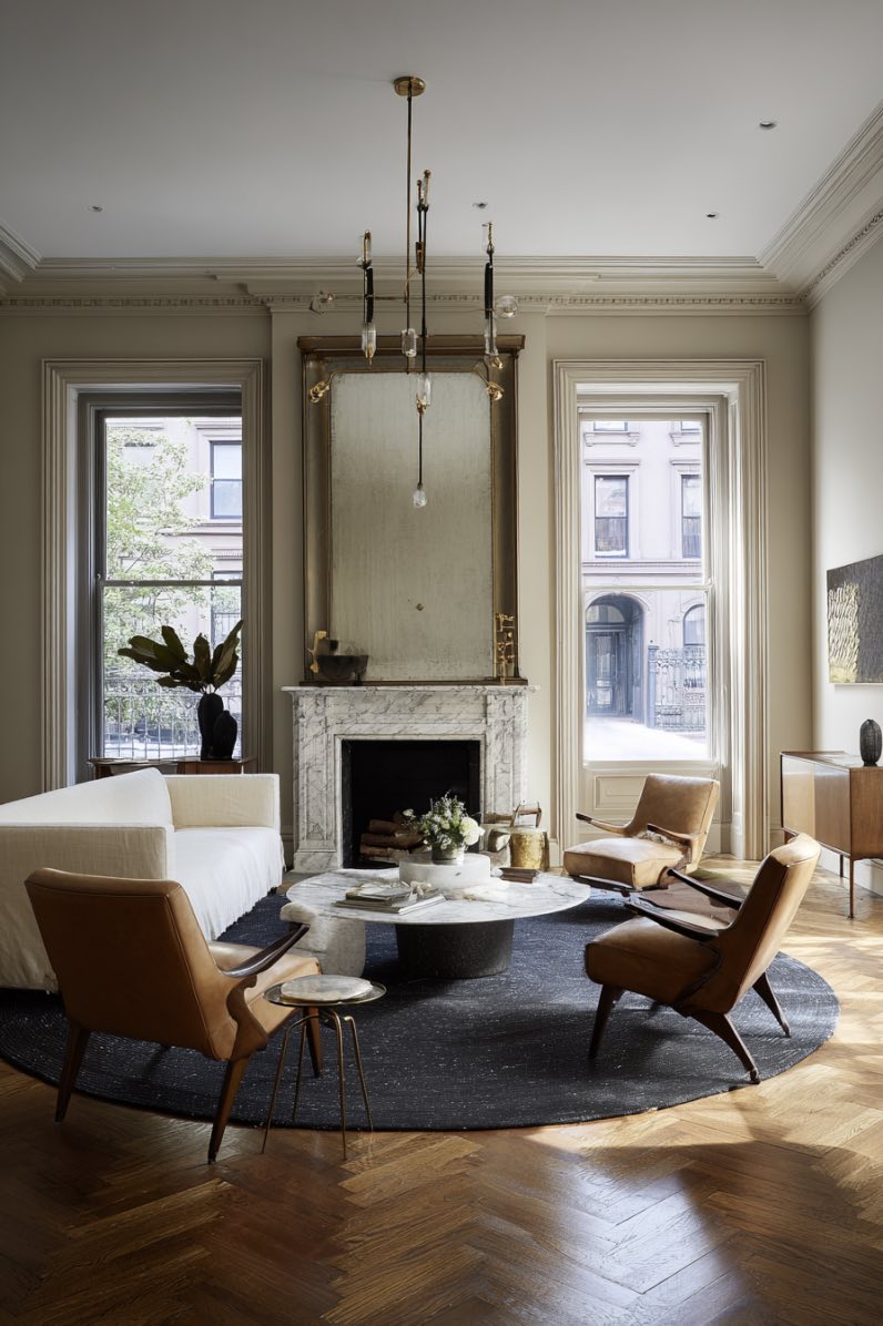 Timeless Elegance in a Brownstone Setting