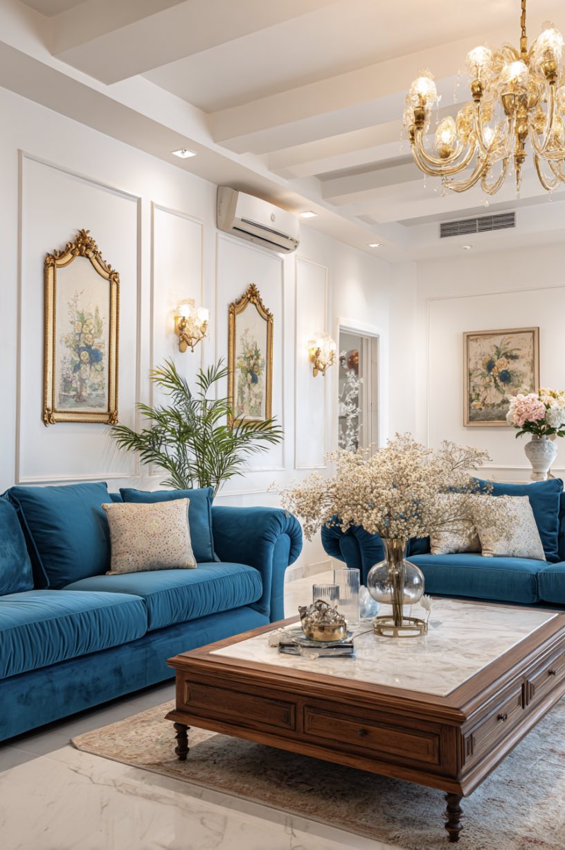 Western Charm in Teal and Beige