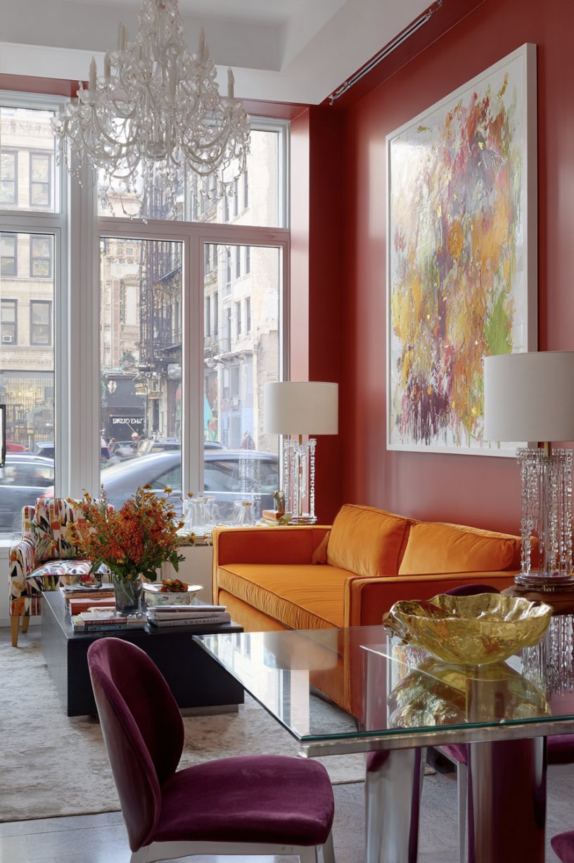 Bold Colors and Urban Chic