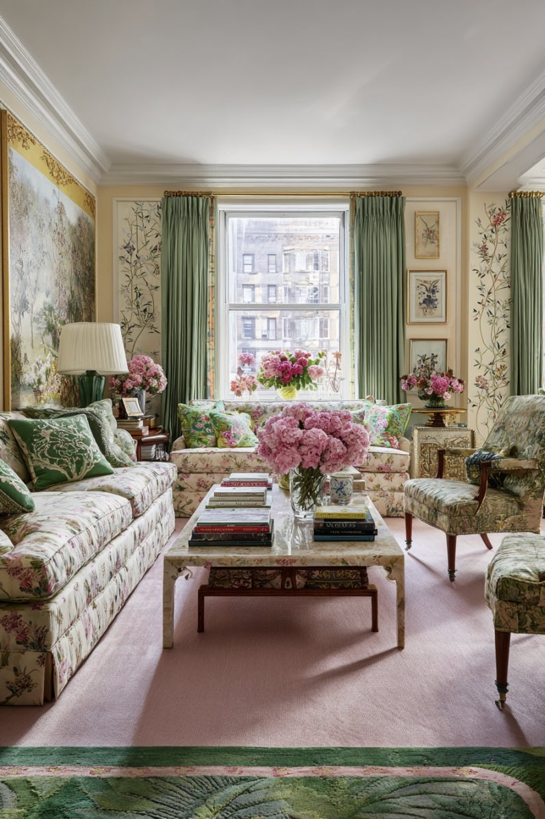 Lively Prints and Cozy Corners