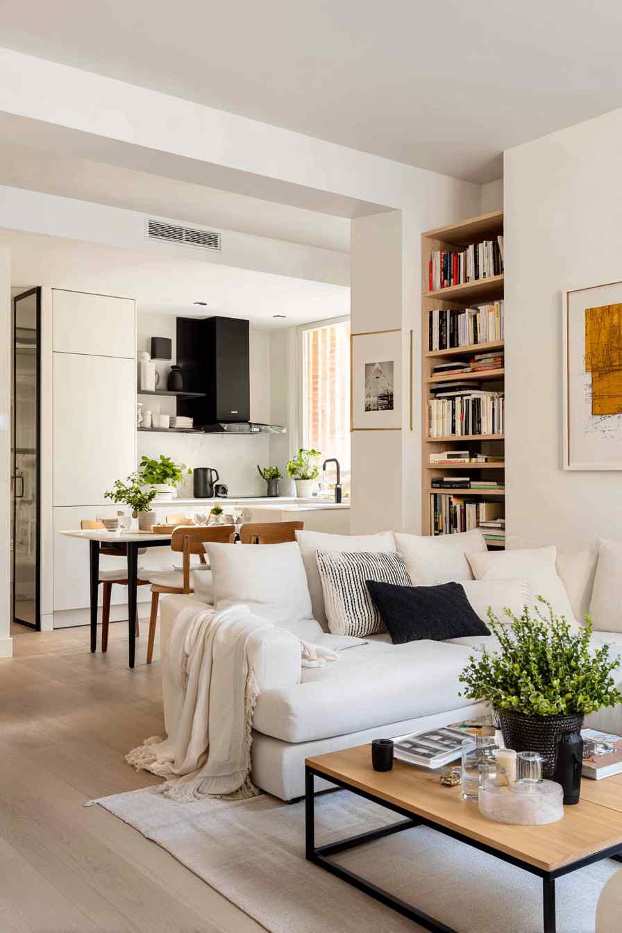 Minimalist Calm in the Heart of Madrid