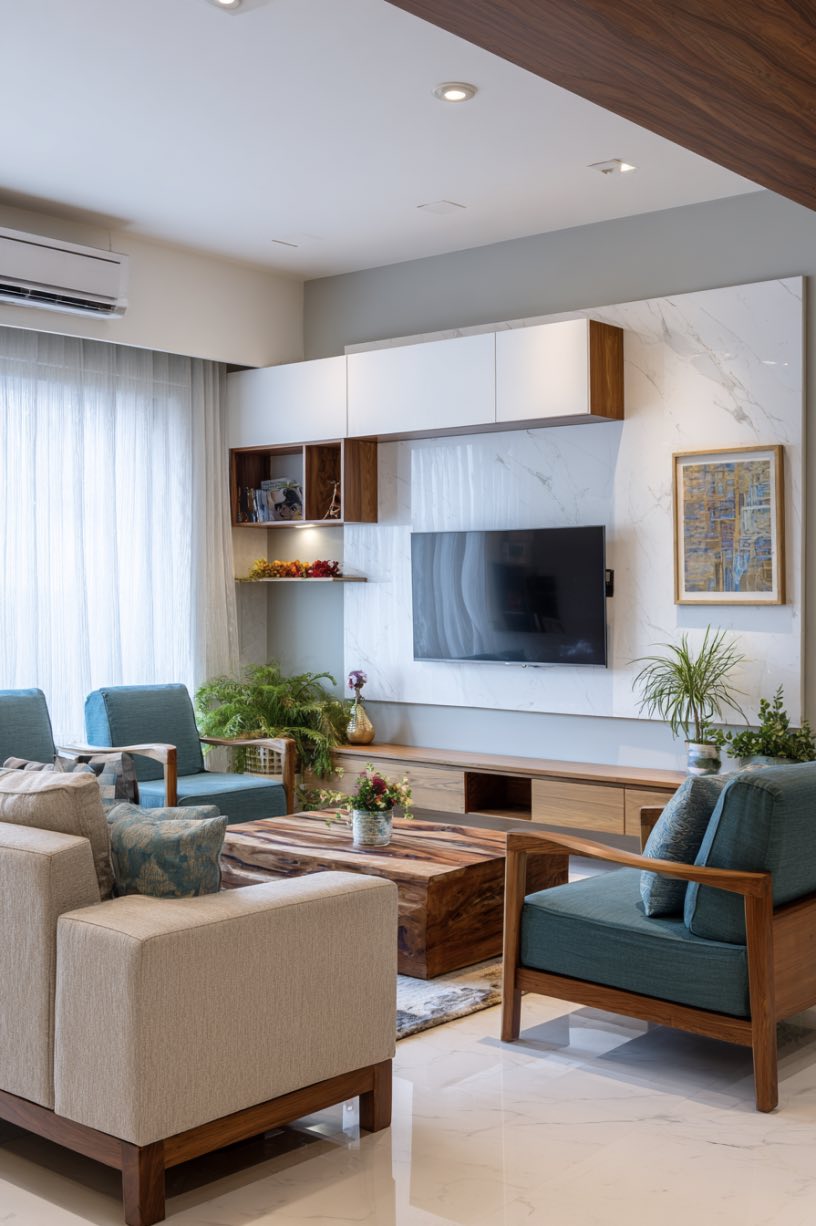 Minimalist Teal Comfort
