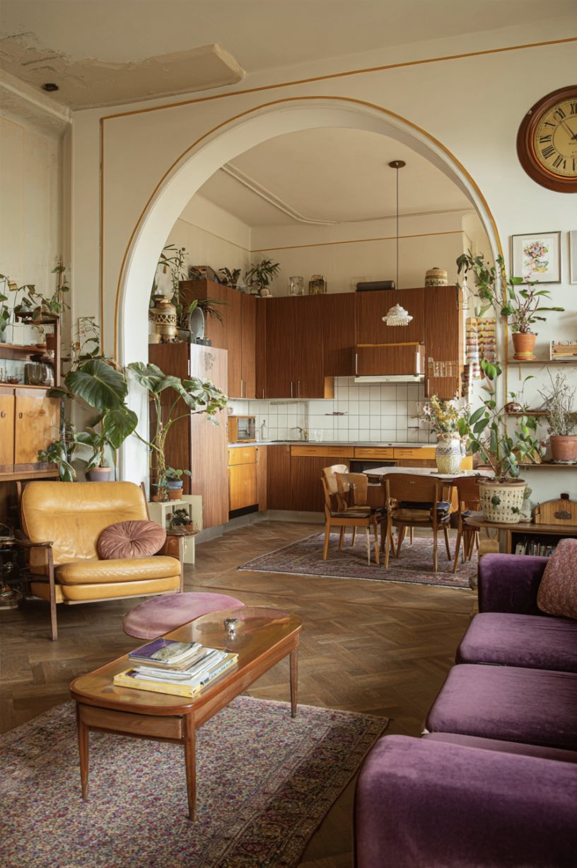 Vibrant Mid-Century Vibes