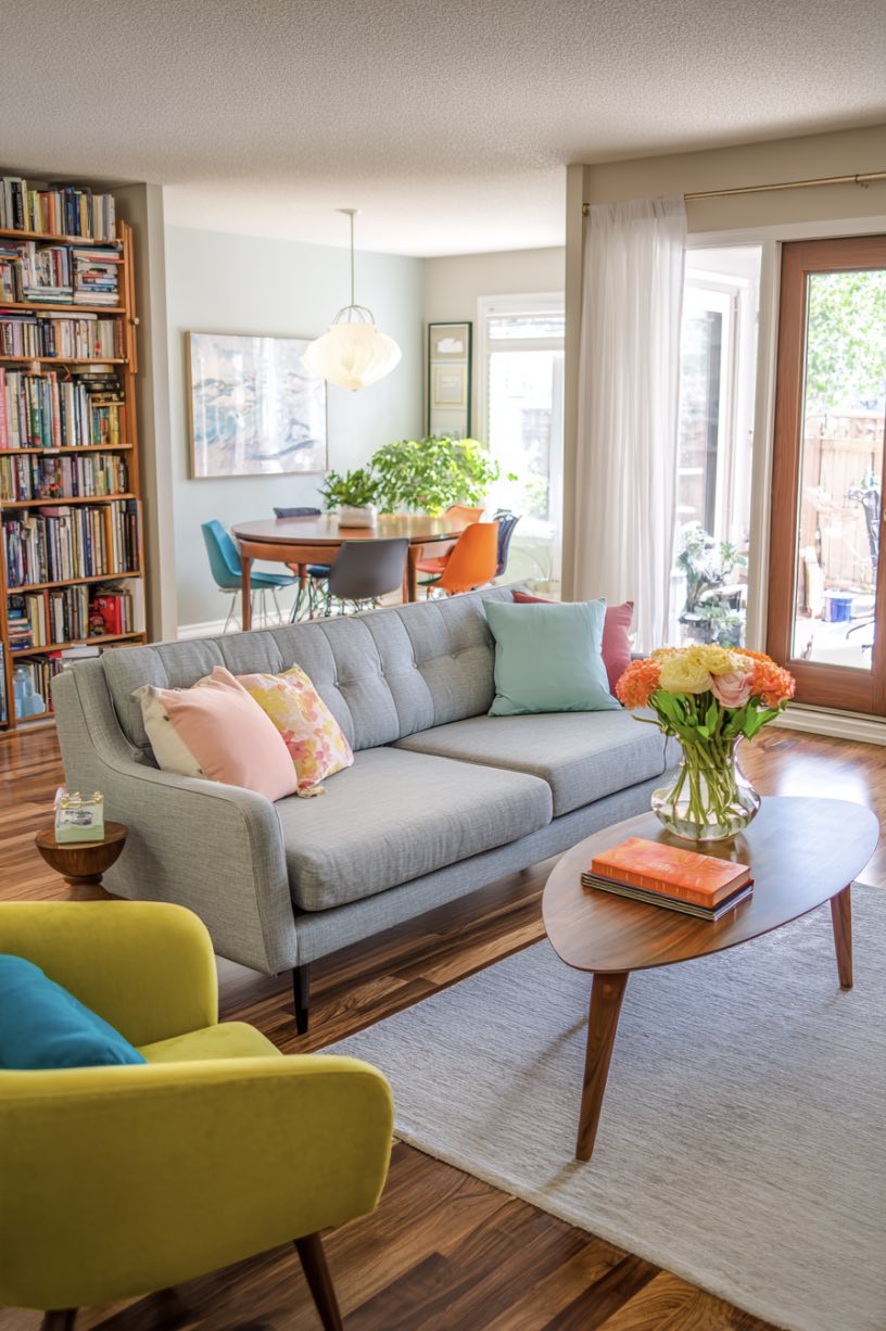 Scandinavian Color Play with Cozy Vibes