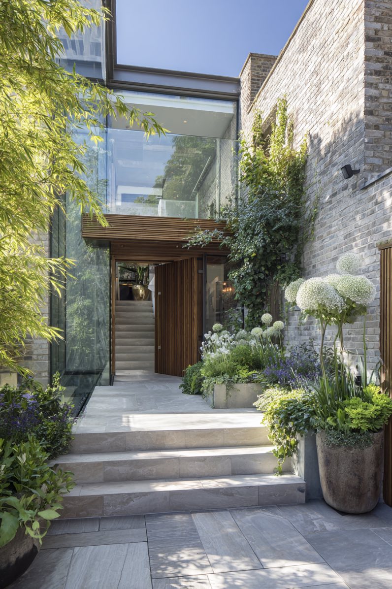 Chelsea Courtyard with Modern Flair