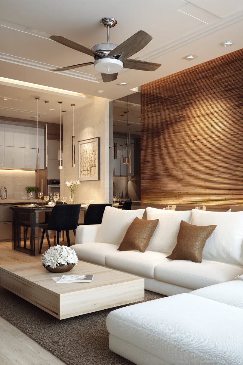 Warmth and Texture in Modern Style
