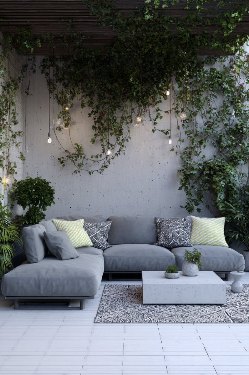 Urban Courtyard Lounge Spot