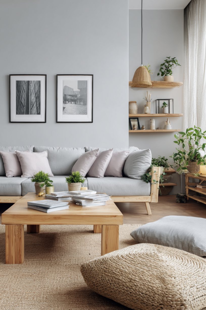 Japandi Calm with Soft Pastels