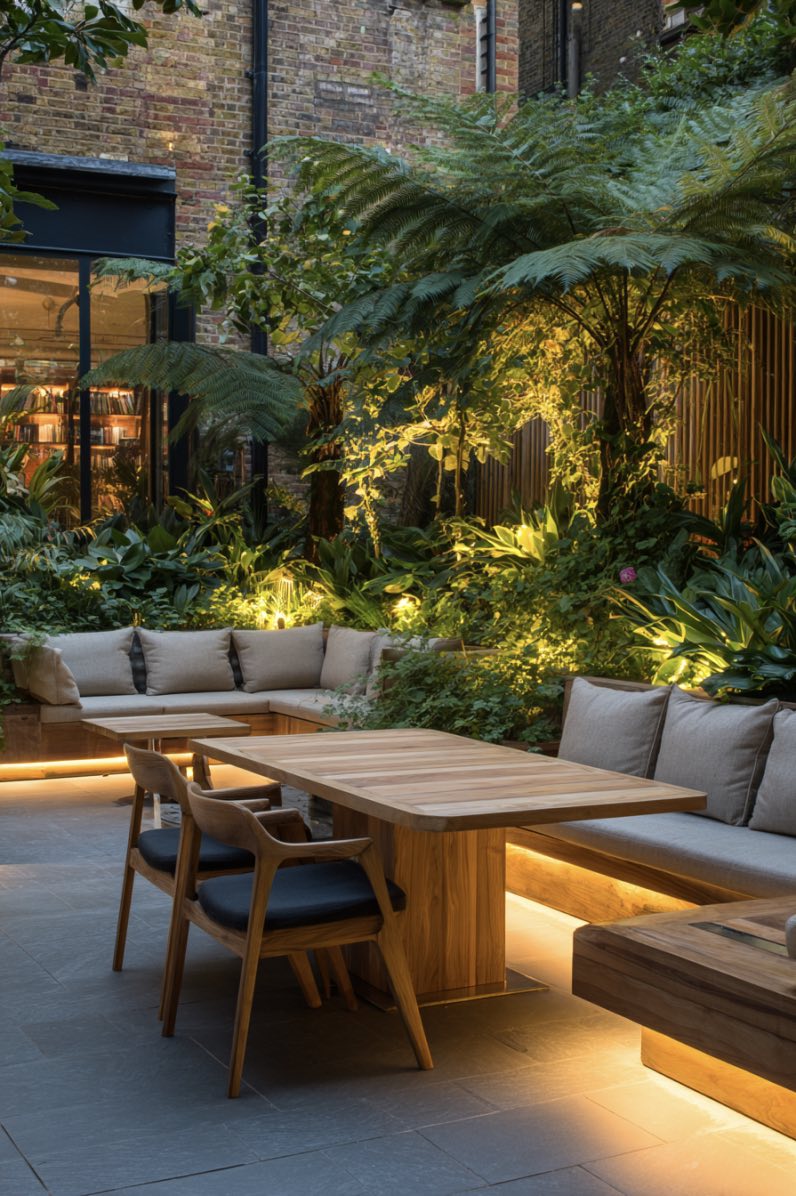 Notting Hill Courtyard Hangout
