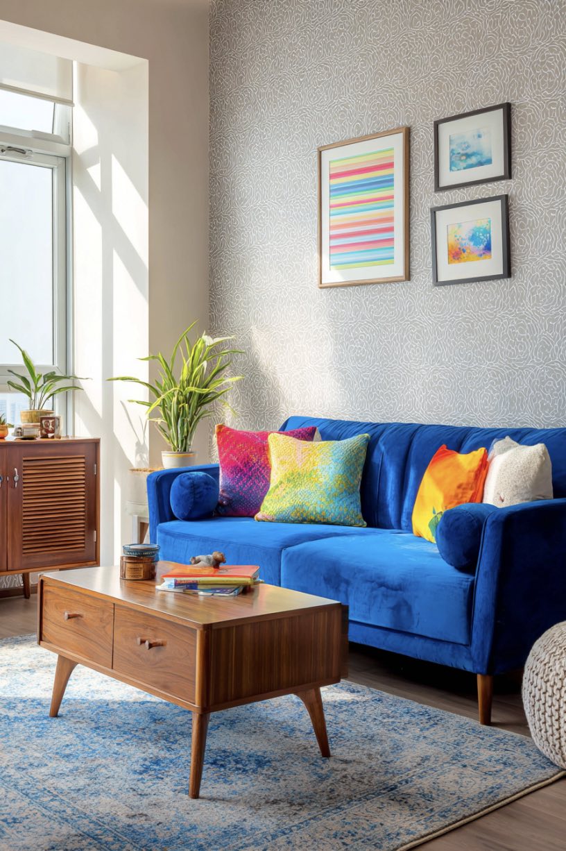 Royal Blue and Radiant Charm