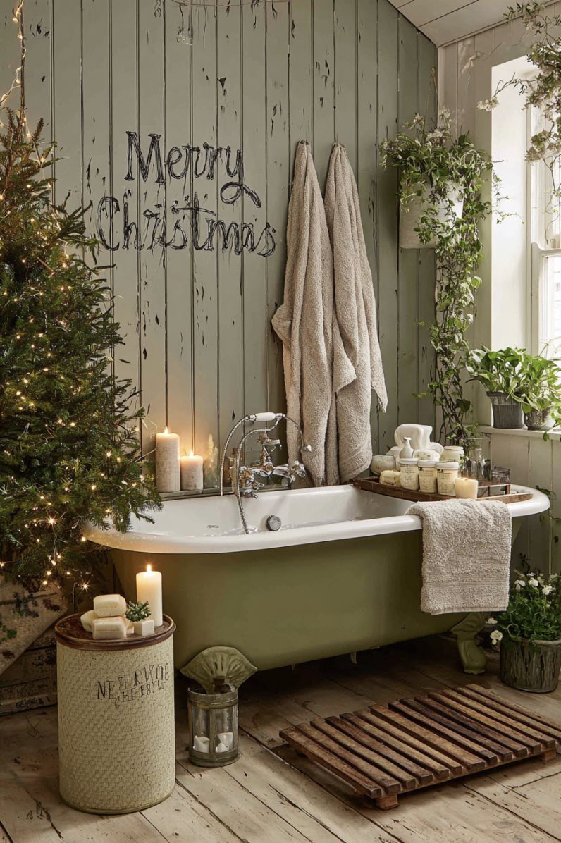 20 Christmas Bathroom Decor Ideas for a Festive Touch 20 Christmas Bathroom Decor Ideas for a Festive Touch
