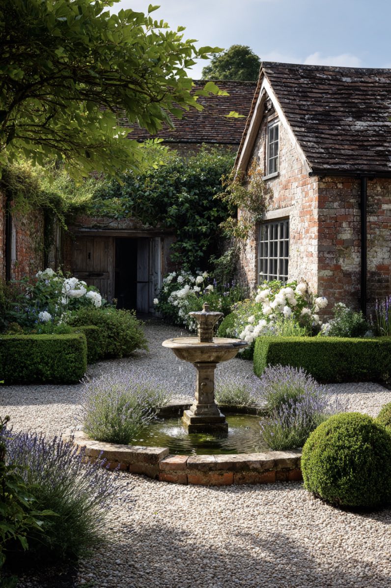 Charming Cottage Courtyard Garden