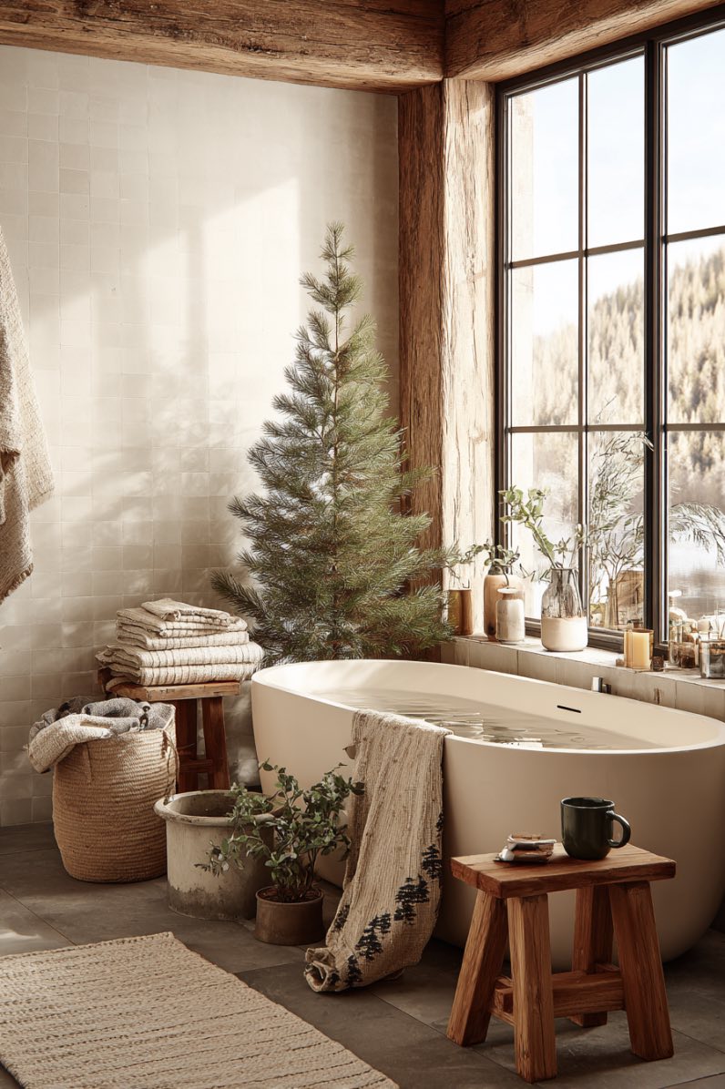 Scandinavian Soak with a Holiday Twist