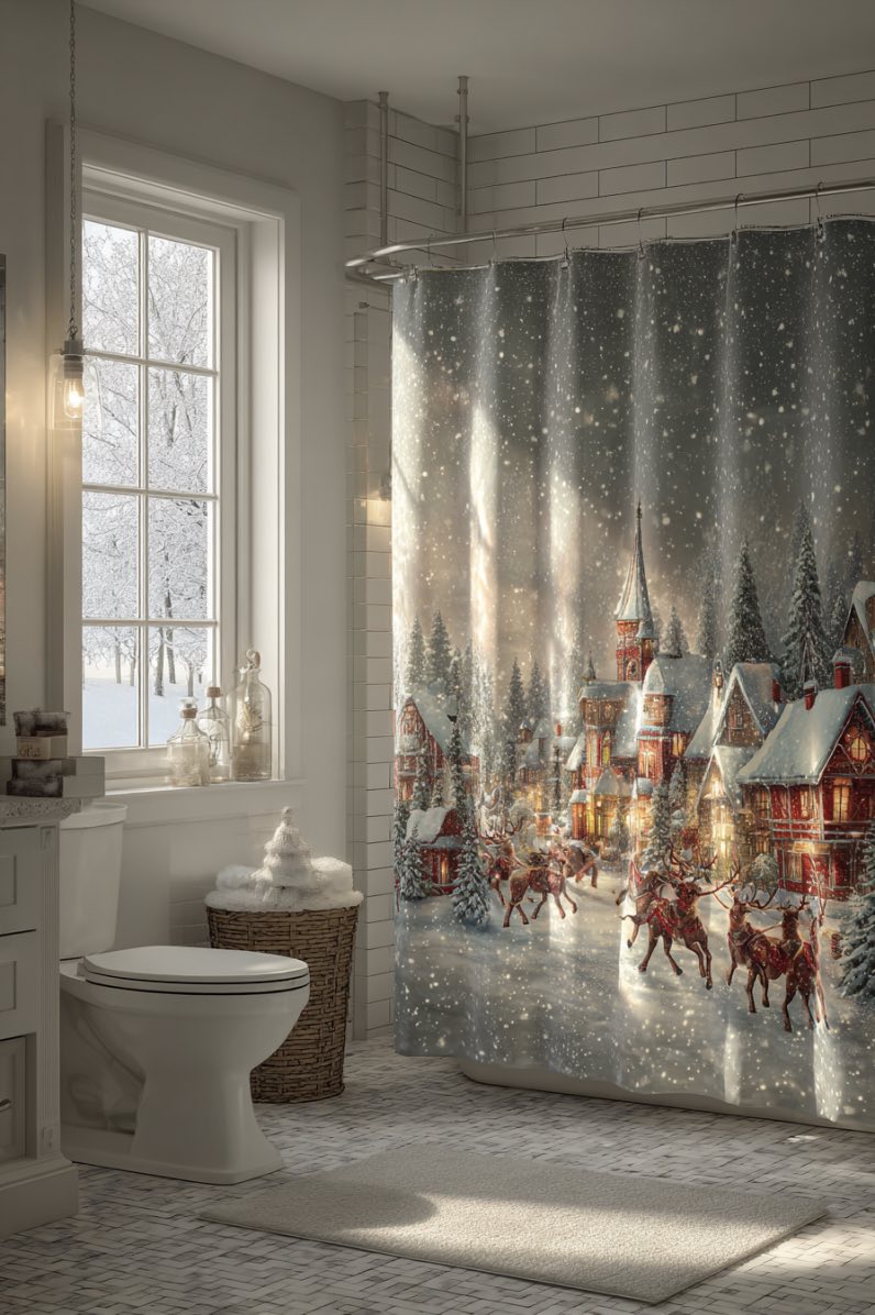 Holiday Cheer Behind the Curtain